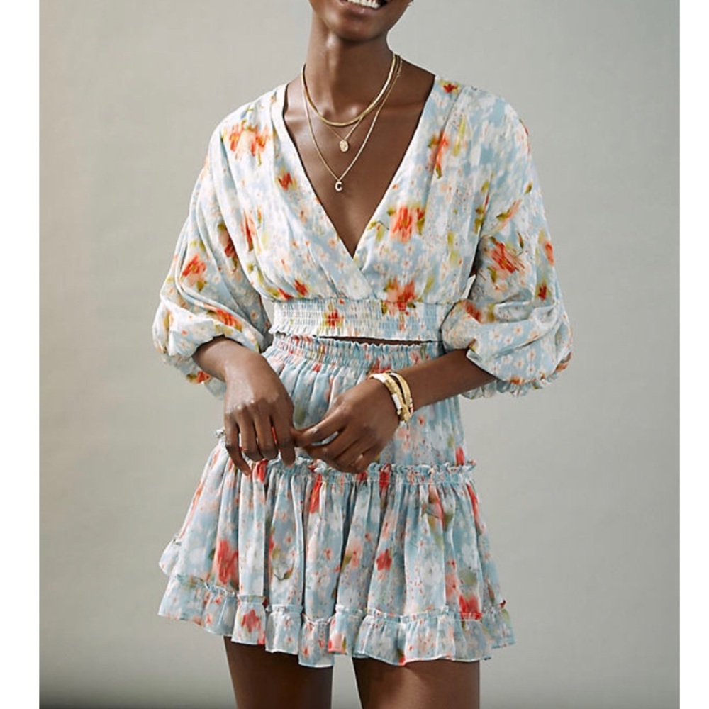 Misa Los Angeles Zaayra Top In Blue